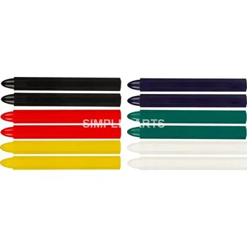 Autodílna Technická křída různé barvy 12 ks, , TOPEX, 13-961