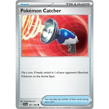 Sběratelská karetní hra Pokémon Catcher 187/198 - Scarlet & Violet Typ karty: Non-Holo