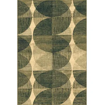 Koberec Kusový koberec vlněný Dywilan Omega Fado Jadeit zelený Rozměr: 235x350 cm