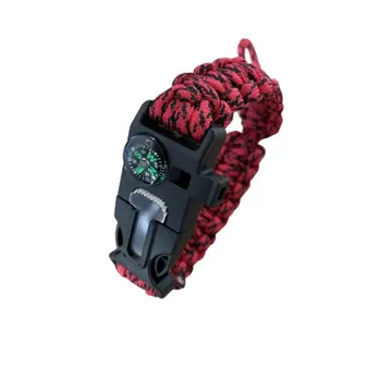 Vybavení pro přežití KPZ Outdoor Paracord 5v1 náramek přežití