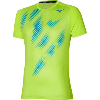 Běžecké oblečení Běžecké tričko Mizuno Shadow Graphic Tee 62GAA00332 Velikost textilu: S