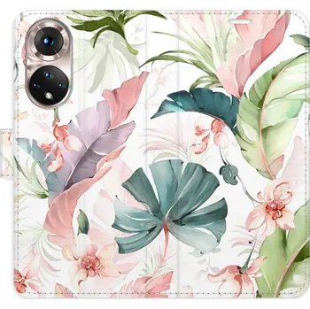 Pouzdro na mobilní telefon Flipové pouzdro iSaprio - Flower Pattern 07 - Honor 50 / Nova 9
