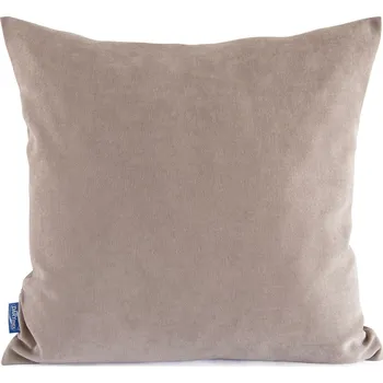 Povlak na dekorativní polštářek DEKORAČNÍ POVLAK NA POLŠTÁŘ VELURI 40X40CM BÉŽOVÁ