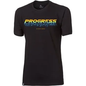 Pánské tričko BARBAR "SUNSET" pánské triko s bambusem černá XL