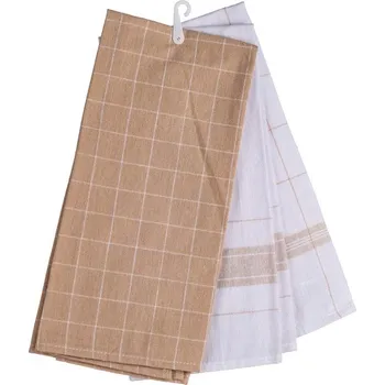 Utěrka Banquet Sada kuchyňských utěrek LIRA 45 x 70 cm, 3 ks, 70gr, cappucino