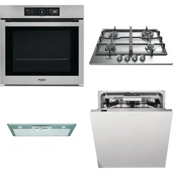Set domácích spotřebičů WHIRLPOOL AKZ9 9480 IX + WHIRLPOOL TKRL 661 IX EU + WHIRLPOOL AKR 650/1 IX + WHIRLPOOL WIO 3T133 PLE