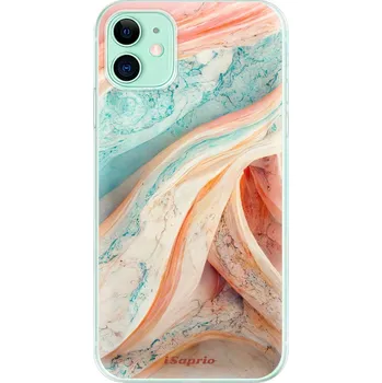 Pouzdro na mobilní telefon Odolné silikonové pouzdro iSaprio - Orange and Blue - iPhone 11