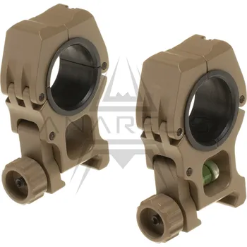 Aim-O M10 Montážní kroužky 25mm / 30mm - pískové