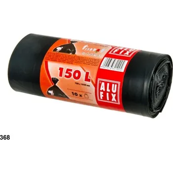 Pytle na odpadky Alufix pytle na odpad 105x78cm / 150l / 10ks / černé