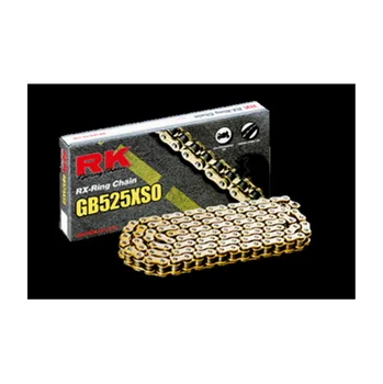 Řetězová sada pro motocykl Moto řetěz RK XSO Kawasaki 1000 Ninja H2 Carbon 2017 - 2021 RX-Kroužek zlatý