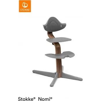 Jídelní židlička Stokke Nomi Židlička Walnut Grey