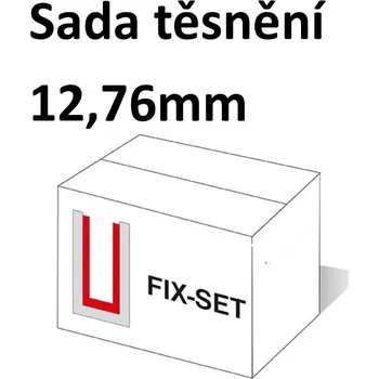 Zábradlí Těsnění skla 12,76mm kotvícího AL profilu