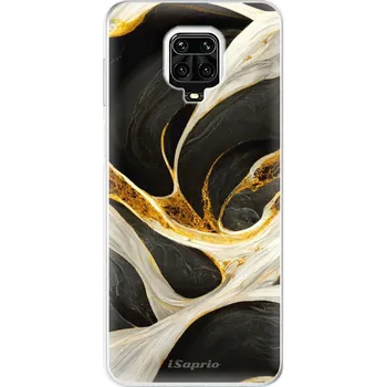 Pouzdro na mobilní telefon Odolné silikonové pouzdro iSaprio - Black and Gold - Xiaomi Redmi Note 9 Pro / Note 9S