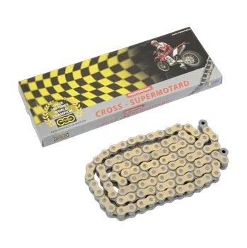 Řetězová sada pro motocykl Moto řetěz Regina RX3 Kawasaki KLX 125 2003 - 2006 Netěsněný zlatý