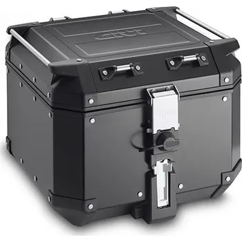 Zavazadlo na motocykl Givi OBKN42B černý horní kufr GIVI Trekker Outback, hliníkový, černá, 42l