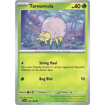 Sběratelská karetní hra Tarontula 016/198 - Scarlet & Violet Typ karty: Non-Holo