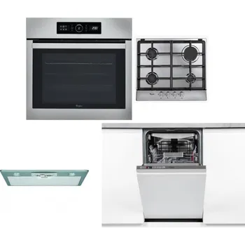 Set domácích spotřebičů WHIRLPOOL ABSOLUTE AKZ9 6230 IX + WHIRLPOOL AKR 351/IX + WHIRLPOOL AKR 650/1 IX + WHIRLPOOL WSIO 3O34 PFE X