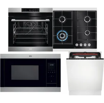 Set domácích spotřebičů AEG BPK742380M + AEG Mastery SpeedBurner HKB64420NB + AEG Mastery MSB2547D-M + AEG Mastery MaxiFlex FSB53927Z
