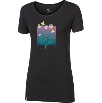 Dámské tričko SASA "CAMOMILE" dámské triko s bambusem černá S