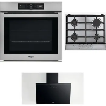 Set domácích spotřebičů WHIRLPOOL AKZ9 9480 IX + WHIRLPOOL AKR 351/IX + WHIRLPOOL AKR 62F LT K