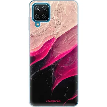 Pouzdro na mobilní telefon Odolné silikonové pouzdro iSaprio - Black and Pink - Samsung Galaxy A12