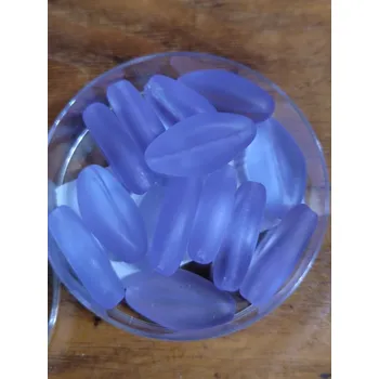 Korálek Korálky skleněné směs 30g fialková