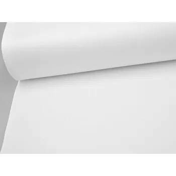 Mirtex Látka kepr NORD 245/00 Bílá šíře 150cm Zbytková metráž