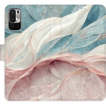 Pouzdro na mobilní telefon Flipové pouzdro iSaprio - Old Leaves 03 - Xiaomi Redmi Note 10 5G