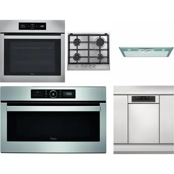 Set domácích spotřebičů WHIRLPOOL ABSOLUTE AKZ9 6230 IX + WHIRLPOOL AKR 351/IX + WHIRLPOOL AKR 650/1 IX + WHIRLPOOL ABSOLUTE AMW 730 IX + WHIRLPOOL WSBO 3O34 PF X