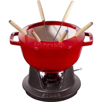 Fondue STAUB set na Fondue P.20Cm červený 2,3l