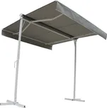 Markýza 4x3m ŠEDÁ (P4512) - volně stojící Rojaplast