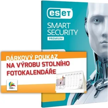 Kalendář ESET Smart Security Premium + DÁREK Stolní kalendář