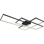 Globo 67227-100B LED přisazené tropní svítidlo Gabriel 1x100W | 2100lm | 3000-4500-6000K - černá + STOLNÍ OTOČNÝ VENTILÁTOR BERGEN - NASTAVITELNÝ, BÍLÝ