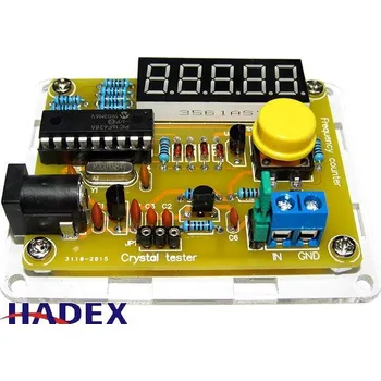 Elektronická stavebnice Čítač 1Hz-50MHz+tester krystalů, STAVEBNICE