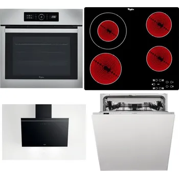Set domácích spotřebičů WHIRLPOOL ABSOLUTE AKZ9 6230 IX + WHIRLPOOL AKT 8130/NE + WHIRLPOOL AKR 62F LT K + WHIRLPOOL WIC 3C33 PFE