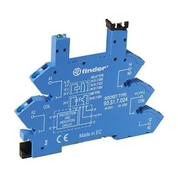 Relé FINDER Patice 93.51.3.240, 240V AC, bezešroubová 93513240