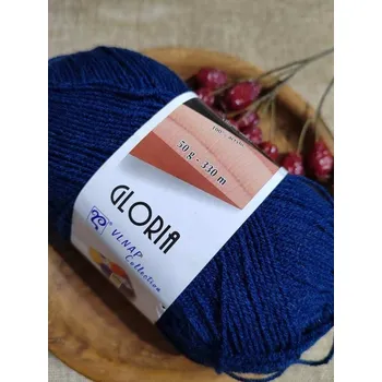 Příze Pletací příze Vlnap Gloria tmavě modrá