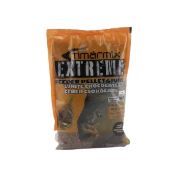 Návnadová surovina Extreme Feeder mix pelet TIMÁR 800g Bílá čokoláda (Timár)