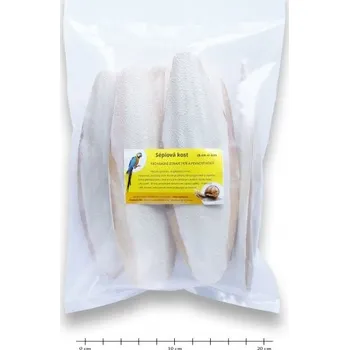 Krmivo pro ptáka Ing. Zdeněk Soukal Sépiová kost broušená 25cm +/-3cm - 8ks