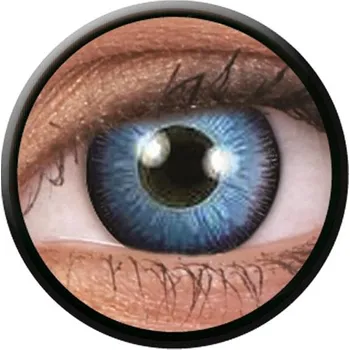 Kontaktní čočky ColourVue Crazy - Space Blue, roční, nedioptrické, 2 čočky
