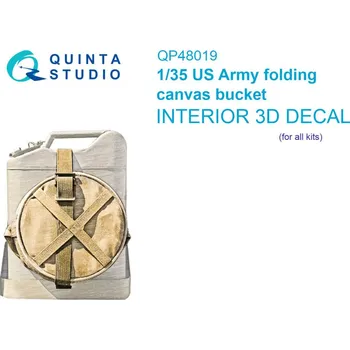 Plastikový model 1/48 US Army folding canvas bucket (All kits)