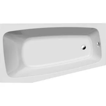 Vana Sanjet Jara 160 asymetrická vana 160 x 90 cm akrylátová levá bílá JARA160L