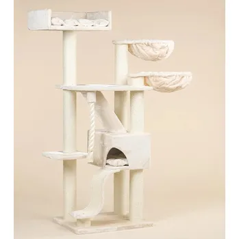 Rhr XXL Kočičí škrabadlo Kiljimandjaro de luxe PLUS - béžové