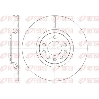 Brzdový kotouč Brzdový kotouč REMSA 61488.10