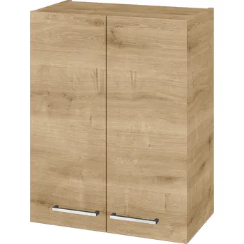 Koupelnový nábytek Dřevojas Horní skříňka DOS SYD2 60 - D09 Arlington / Úchytka T04 / D09 Arlington