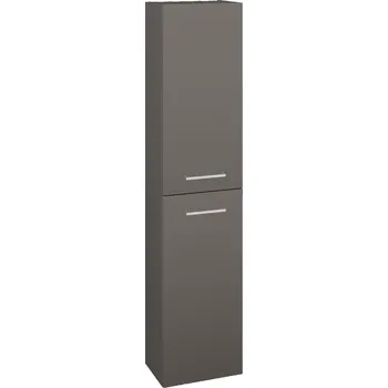 Koupelnový nábytek Dřevojas Vysoká skříň DOOR SV1D2 35 - N06 Lava / Úchytka T04 / N06 Lava / Pravé