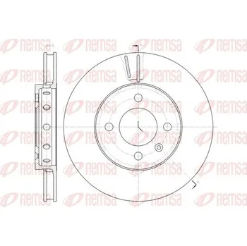 Brzdový kotouč Brzdový kotouč REMSA 61484.10