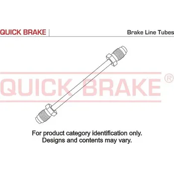 Brzdová hadice Brzdové potrubí Quick Brake CU-0490A-A