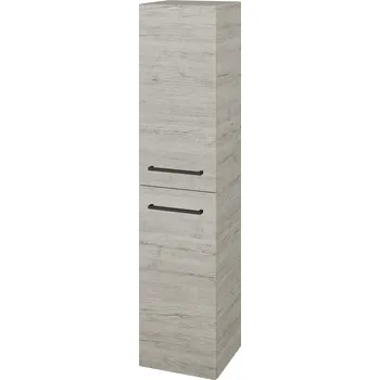 Koupelnový nábytek Dřevojas Vysoká skříň DOS SVD2 35 - D05 Oregon / Úchytka T06 / D05 Oregon / Levé