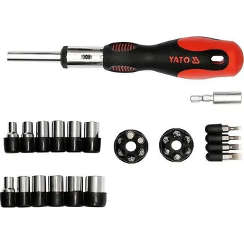 Sada nářadí Šroubovák ráčnový s příslušenstvím 30 ks